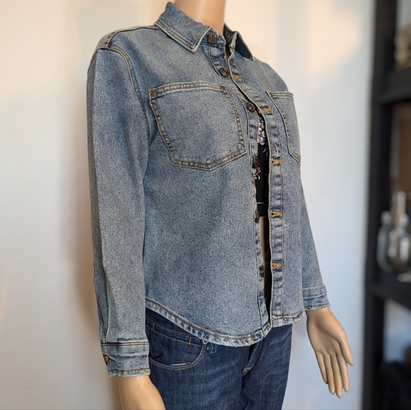 Light Denim Shirt - Picture 2 of 10